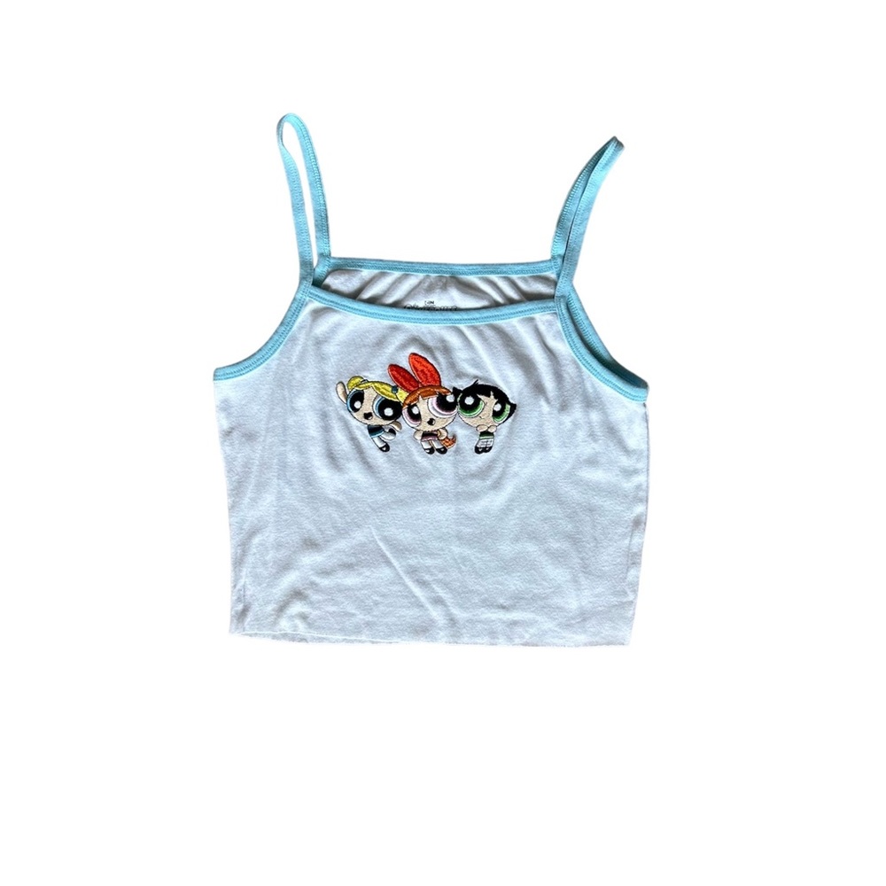 Powerpuff Girls Crop Tank Top